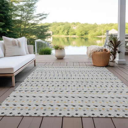 Artexa Gray Washable Indoor - Outdoor Rug - LOOMLAN - LOOMLAN Rugs - Outdoor Rugs