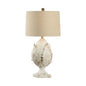 Artichoke Cream Glazed Ceramic Made Table Lamp - LOOMLAN - Chelsea House - Table Lamps