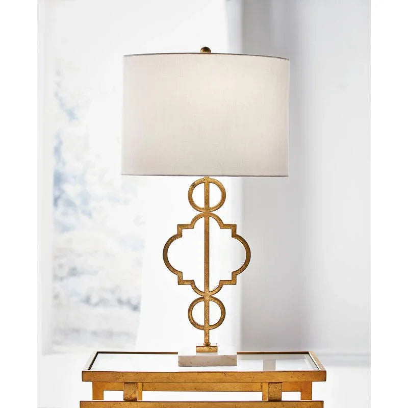Artistic Antique Design Marble Base Table Lamp - LOOMLAN - Chelsea House - Table Lamps
