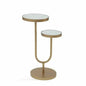 Artistry High-Low Scatter Round Accent Table