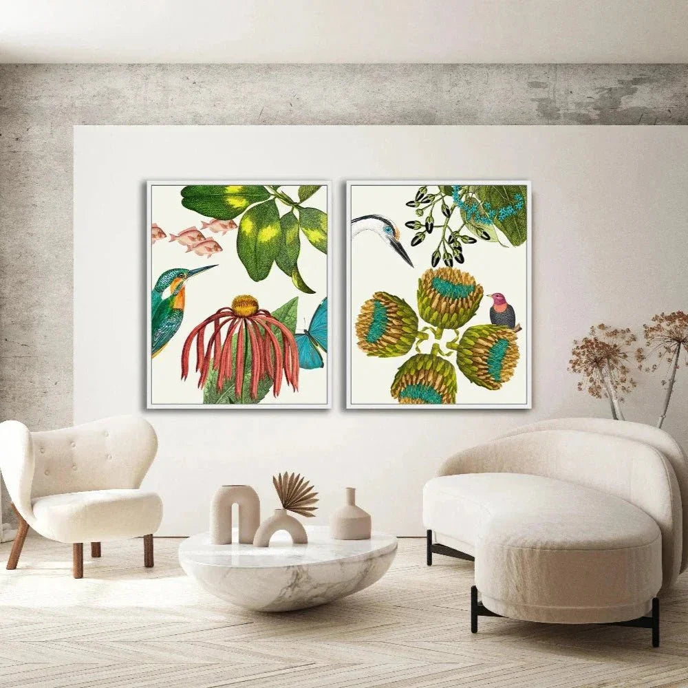 Artistry of Nature V Artwork d Canvas Floating - LOOMLAN - LOOMLAN - Canvas Art