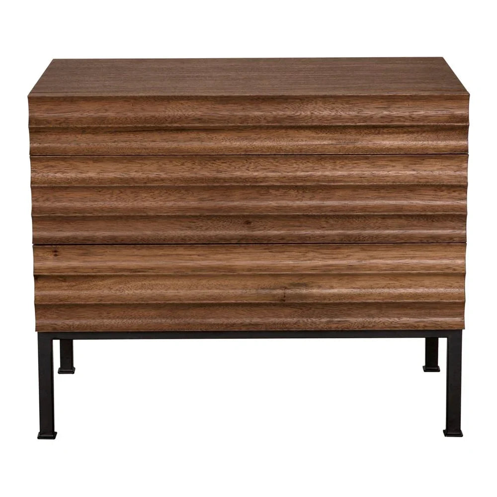 Arturo Wooden Rectangular Console Table - LOOMLAN - Noir - Console Tables