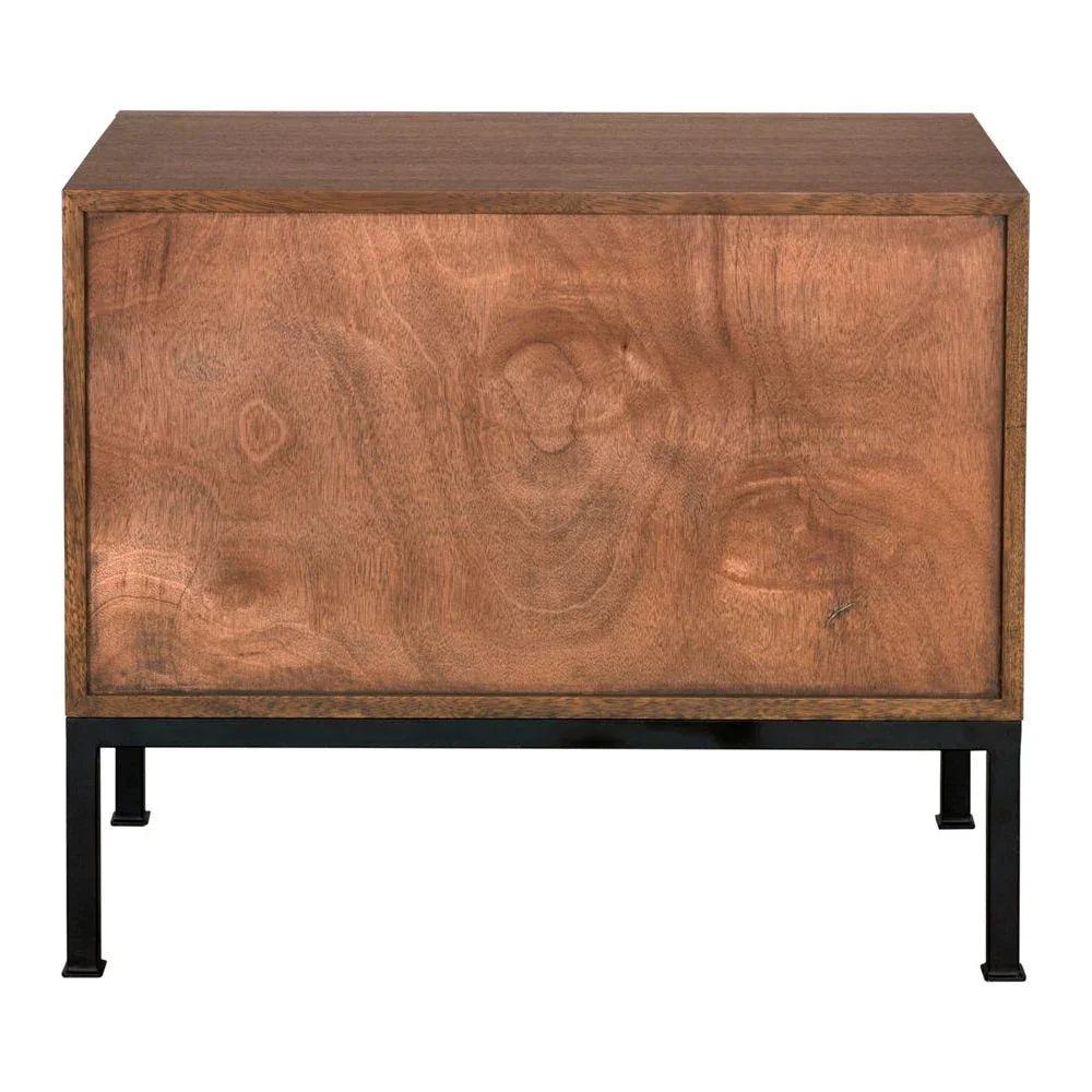 Arturo Wooden Rectangular Console Table - LOOMLAN - Noir - Console Tables