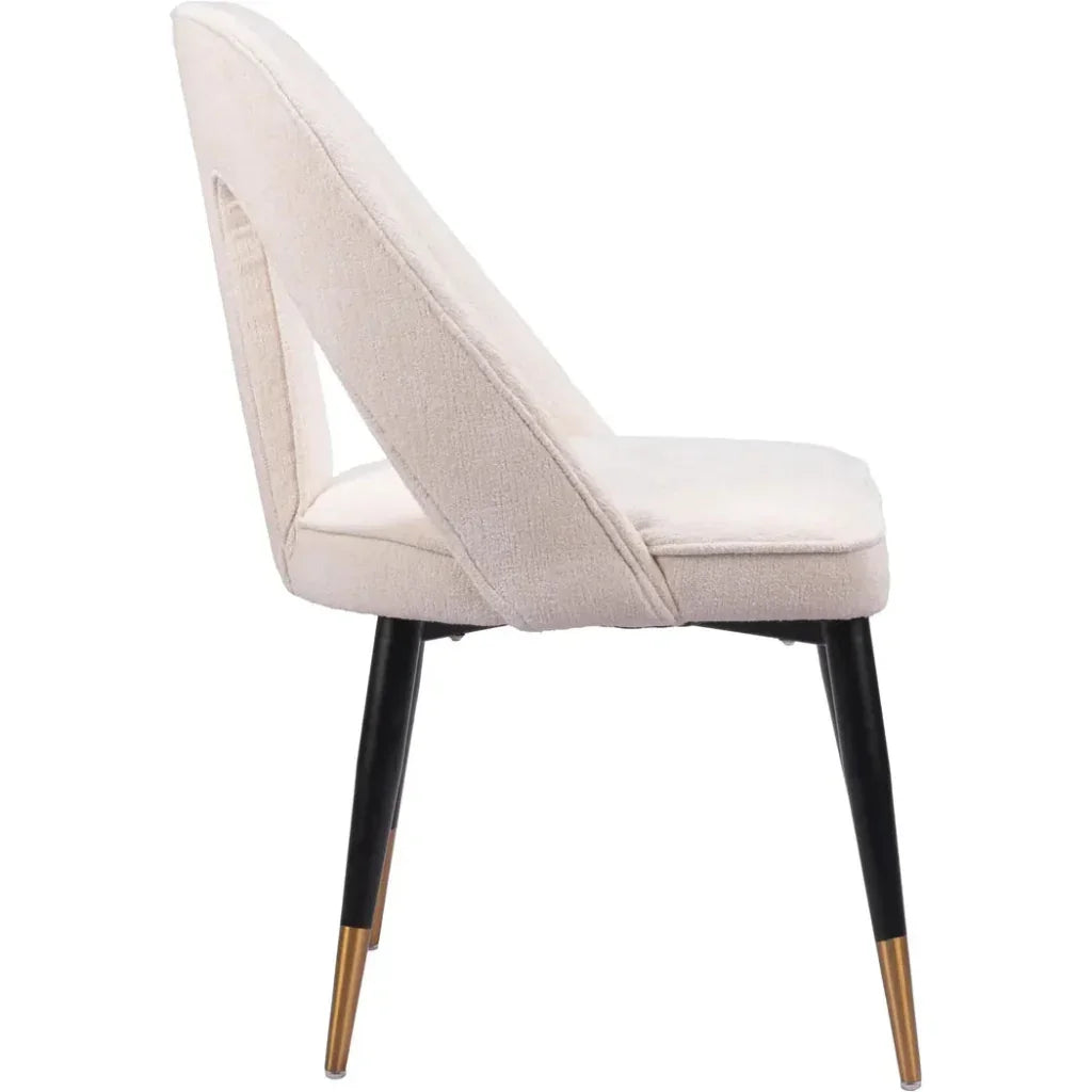 Artus Performance Fabric Armless Dining Chair - LOOMLAN - Zuo Modern - Dining Chairs