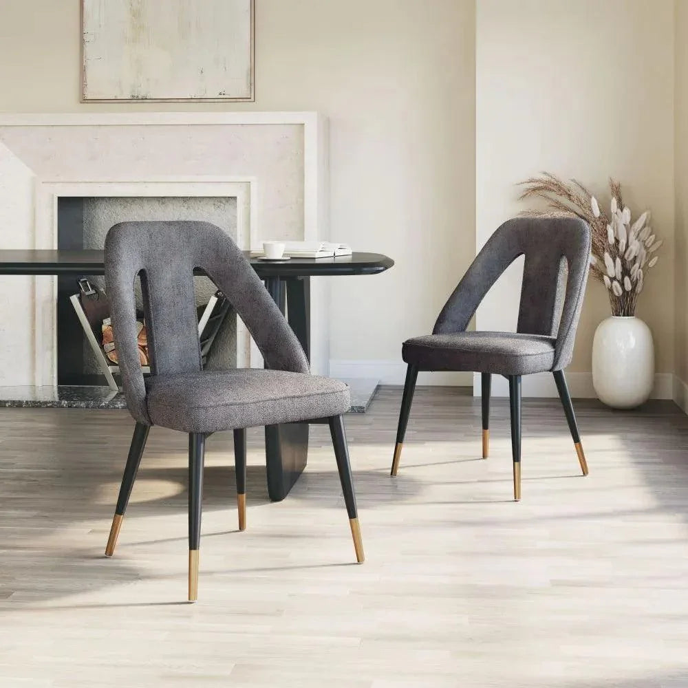 Artus Performance Fabric Armless Dining Chair - LOOMLAN - Zuo Modern - Dining Chairs