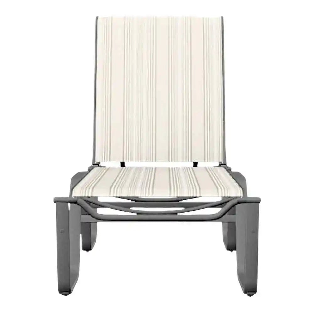 Aruba II Sling Lay-flat Stacking Chaise-Outdoor Chaises-Telescope-LOOMLAN