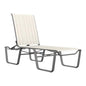 Aruba II Sling Lay-flat Stacking Chaise-Outdoor Chaises-Telescope-LOOMLAN