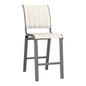 Aruba II Sling Balcony Height Armless Chair-Outdoor Accent Chairs-Telescope-LOOMLAN