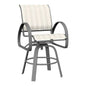 Aruba II Sling Dining Height Stacking Cafe Chair-Outdoor Accent Chairs-Telescope-LOOMLAN