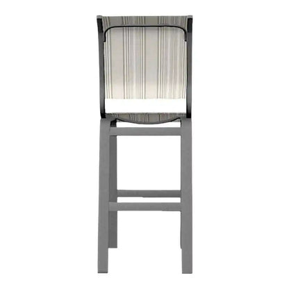Aruba II Sling Bar Height Armless Chair-Outdoor Bar Stools-Telescope-LOOMLAN