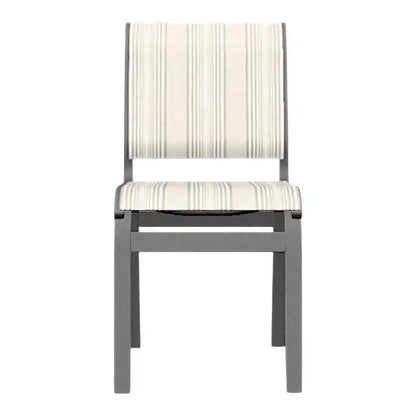 Aruba II Sling Dining Height Armless Chair-Outdoor Accent Chairs-Telescope-LOOMLAN