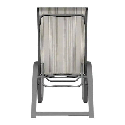 Aruba II Sling High Bed Lay-flat Stacking Chaise-Outdoor Chaises-Telescope-LOOMLAN