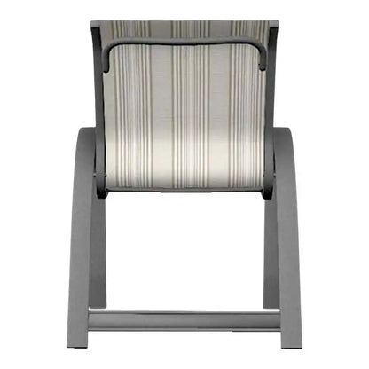 Aruba II Sling Stacking Arm Chair-Outdoor Accent Chairs-Telescope-LOOMLAN