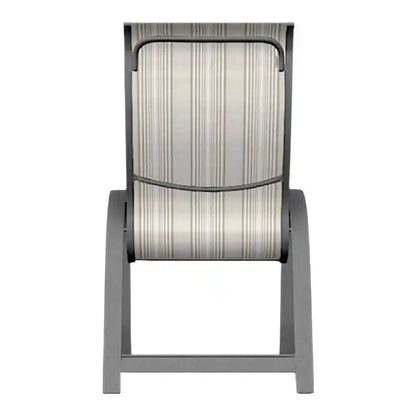 Aruba II Sling Supreme Stacking Arm Chair-Outdoor Accent Chairs-Telescope-LOOMLAN