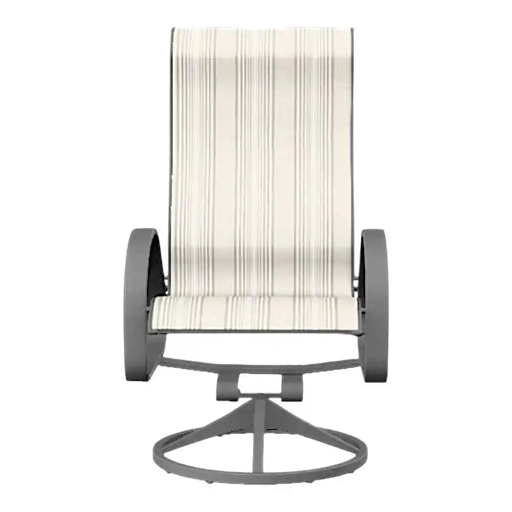 Aruba Sling Supreme Swivel Rocker-Outdoor Accent Chairs-Telescope-LOOMLAN