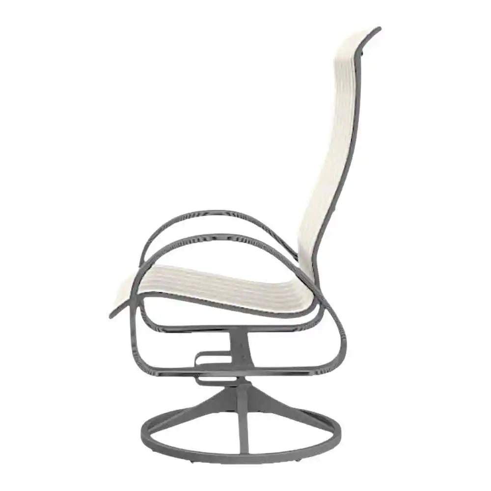 Aruba Sling Supreme Swivel Rocker-Outdoor Accent Chairs-Telescope-LOOMLAN