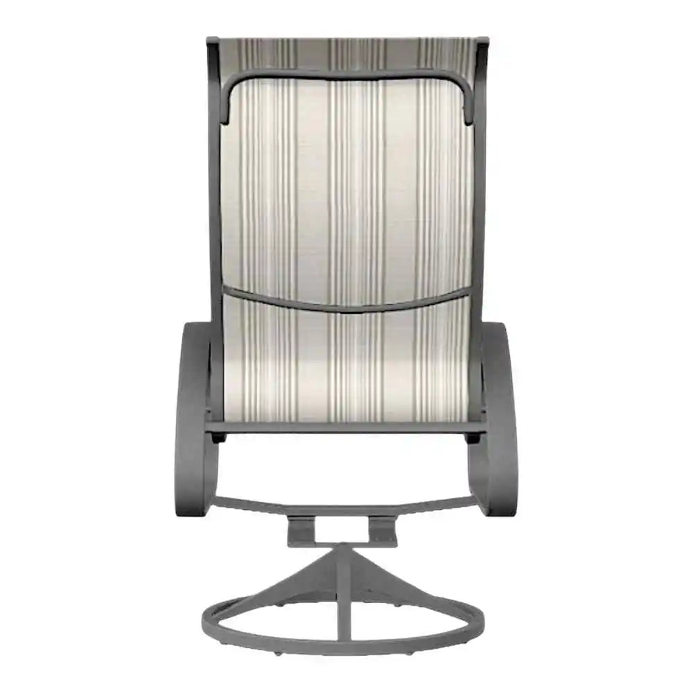 Aruba Sling Supreme Swivel Rocker-Outdoor Accent Chairs-Telescope-LOOMLAN