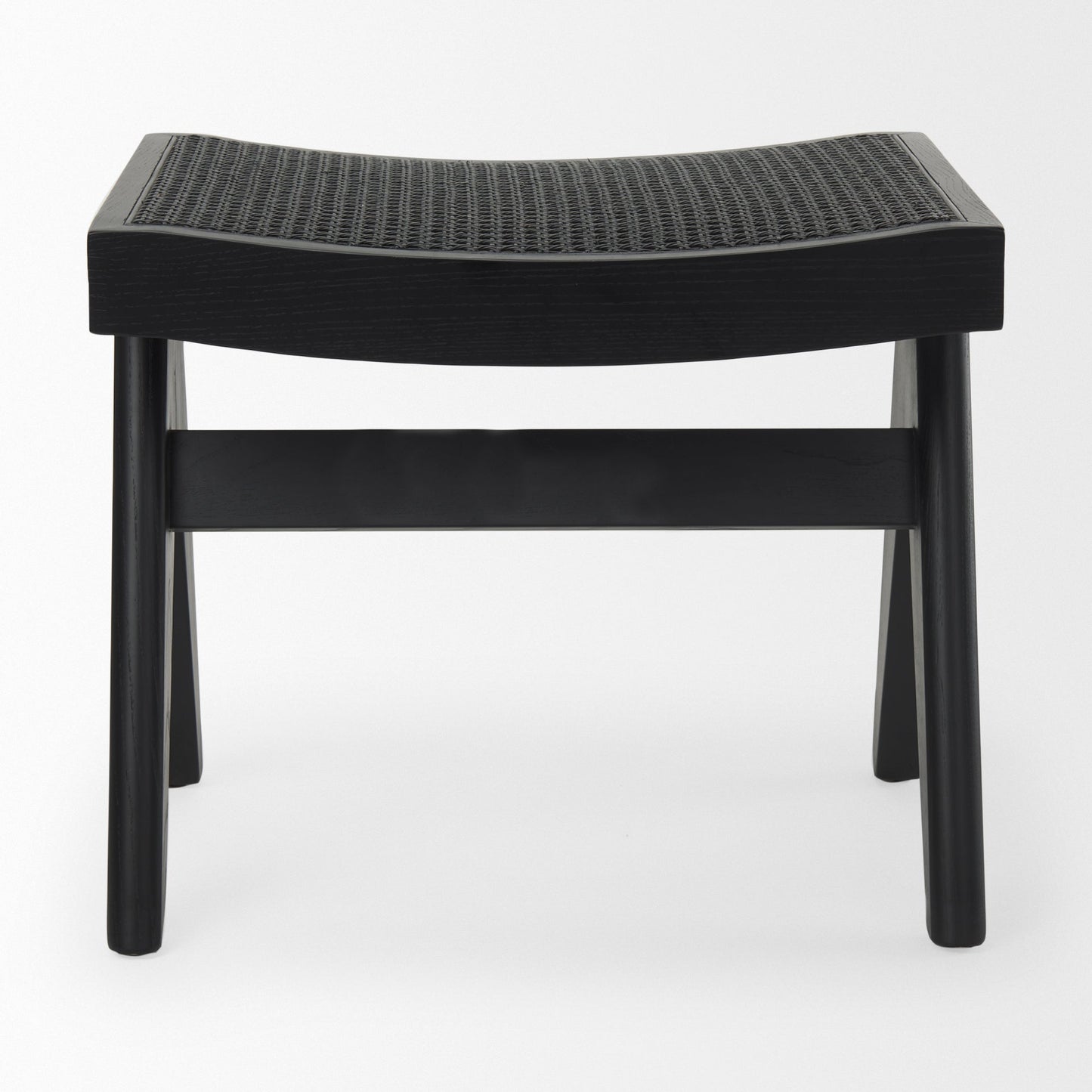 Arvin Wooden Black Stool