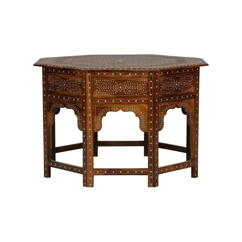 Aryana Artistic Wooden Center Table - LOOMLAN - Chelsea House - Side Tables