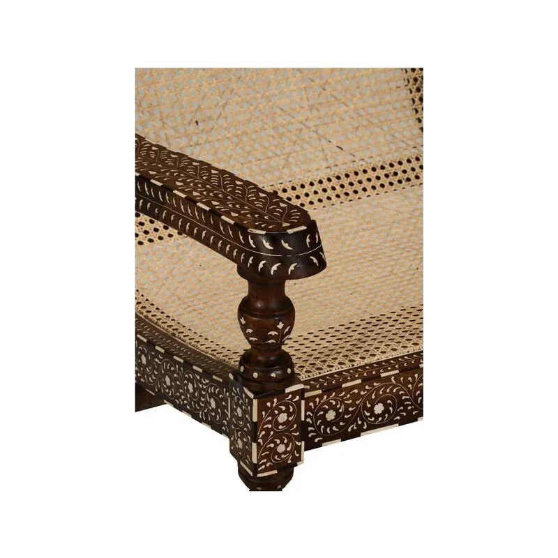 Aryana Artistic Wooden Frame Arm Chair - LOOMLAN - Chelsea House - Club Chairs