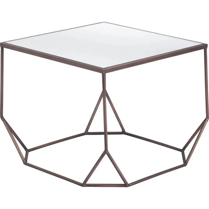 Arzon Coffee Table Set (2 - Piece) Bronze - LOOMLAN - Zuo Modern - Coffee Tables