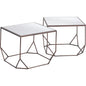 Arzon Coffee Table Set (2 - Piece) Bronze - LOOMLAN - Zuo Modern - Coffee Tables