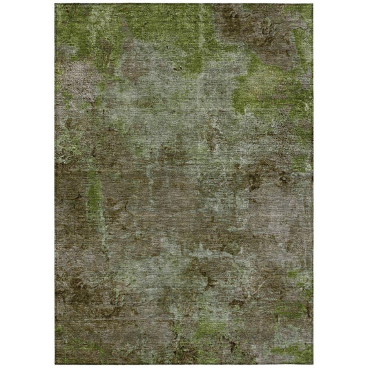 Ashava Brown Washable Indoor - Outdoor Rug - LOOMLAN - LOOMLAN Rugs - Outdoor Rugs