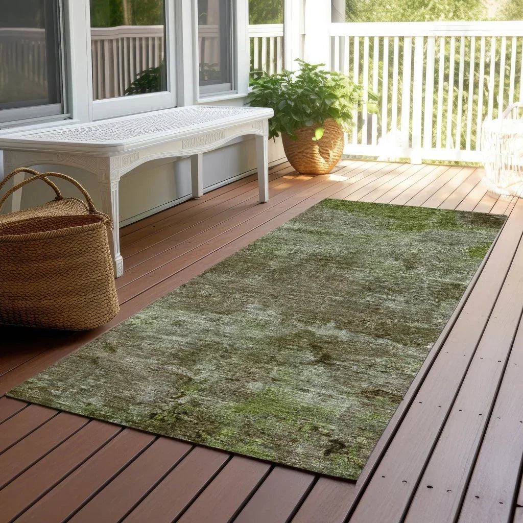 Ashava Brown Washable Indoor - Outdoor Rug - LOOMLAN - LOOMLAN Rugs - Outdoor Rugs