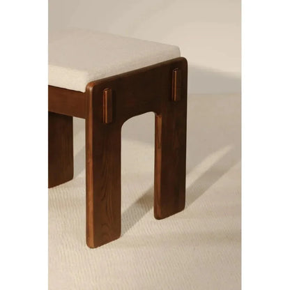 Ashby Wood Brown Counter Stool - LOOMLAN - Moe's Home - Counter Stools