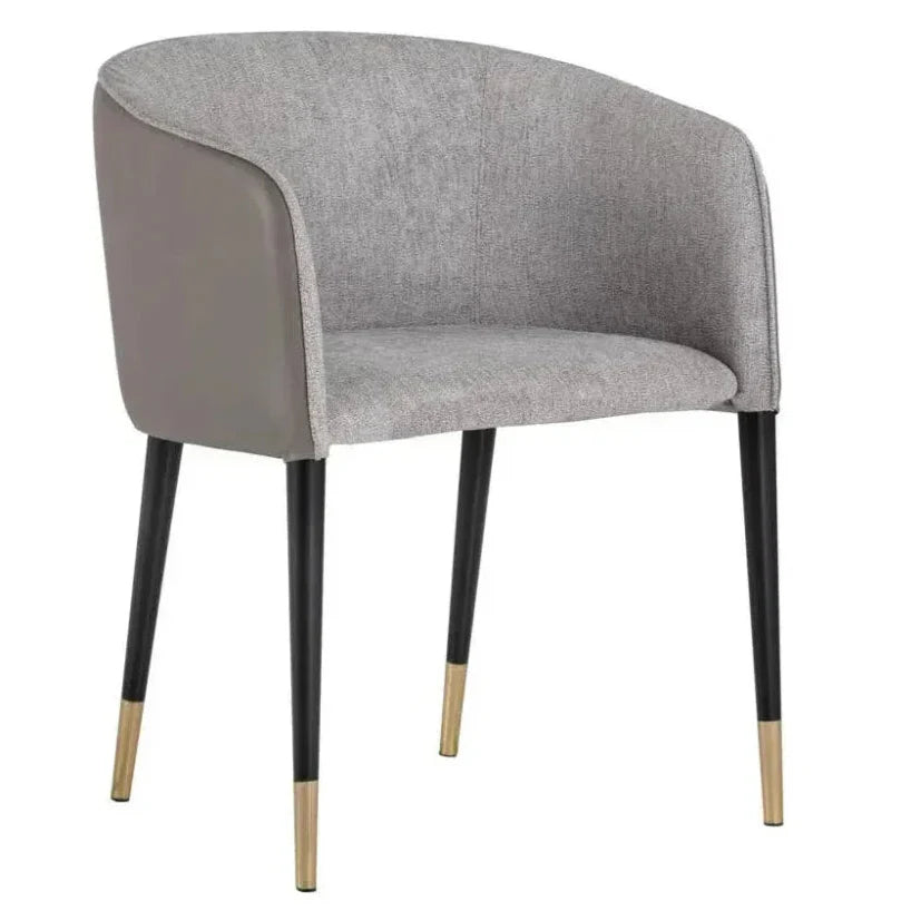 Asher Barrel Back Dining Armchair - LOOMLAN - SUNPAN - Dining Chairs