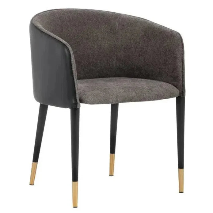 Asher Barrel Back Dining Armchair - LOOMLAN - SUNPAN - Dining Chairs