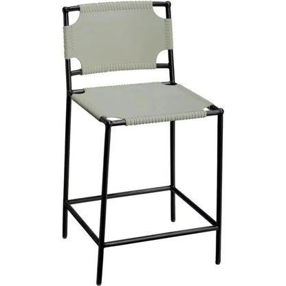 Asher Full Grain Leather Counter Stool