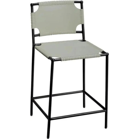 Asher Full Grain Leather Counter Stool