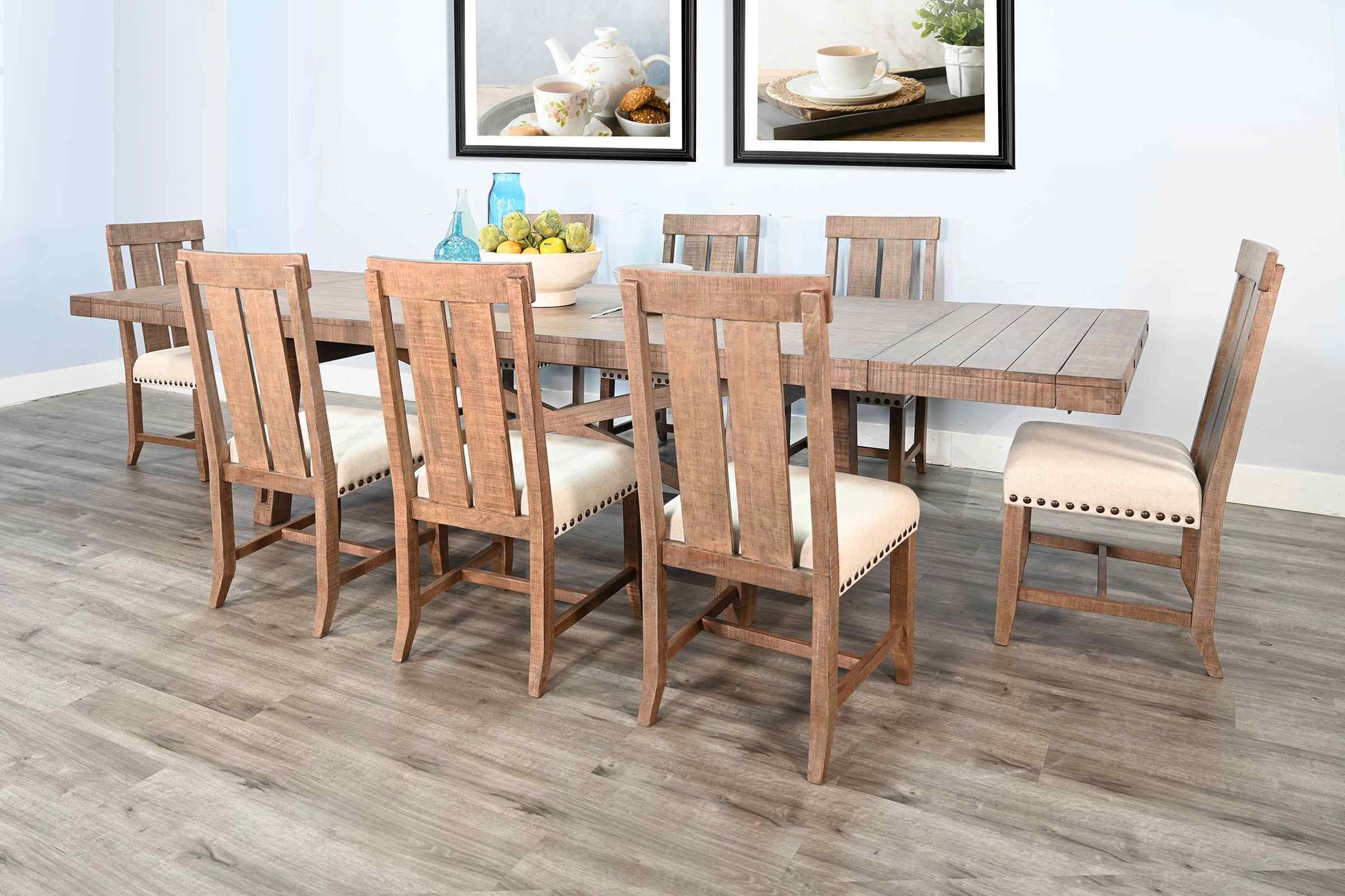 Ashford Extendable Dining Table with Leaves-Dining Tables-Sunny D-LOOMLAN