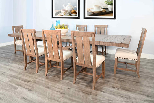 Ashford Extendable Dining Table with Leaves-Dining Tables-Sunny D-LOOMLAN