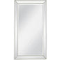 Ashley Metal Silver Vertical Floor Mirror-Floor Mirrors-Bassett Mirror-LOOMLAN