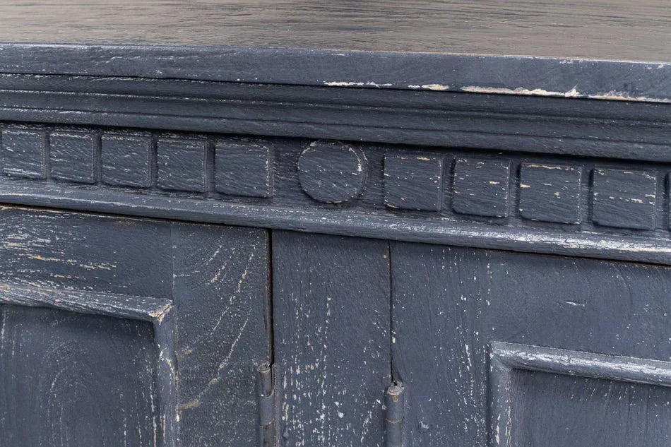 Ashlyn Five Door Wood Sideboard - LOOMLAN - Sarreid - Sideboards