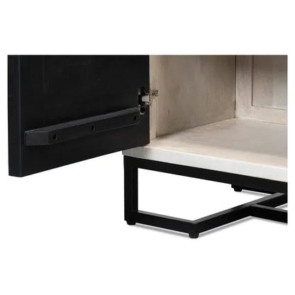 Asiger Four Door Credenza for Dining Room - LOOMLAN - Sarreid - Sideboards