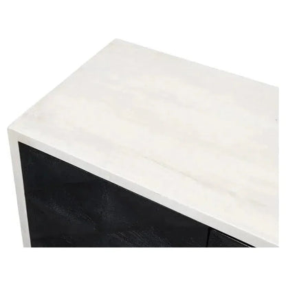 Asiger Four Door Credenza for Dining Room - LOOMLAN - Sarreid - Sideboards