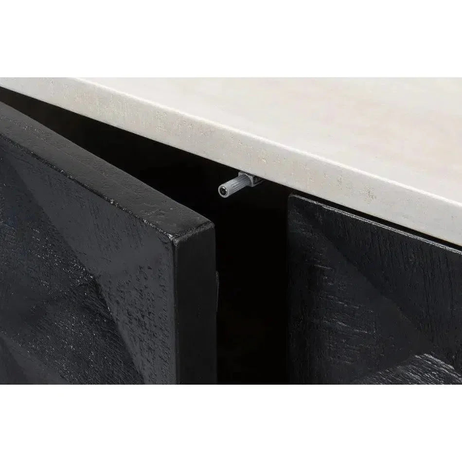 Asiger Four Door Credenza for Dining Room - LOOMLAN - Sarreid - Sideboards