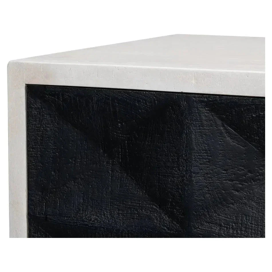 Asiger Four Door Credenza for Dining Room - LOOMLAN - Sarreid - Sideboards