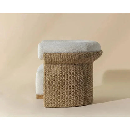 Asos Lounge Chair Louis Cream - Outdoor-Outdoor Lounge Chairs-SUNPAN-LOOMLAN