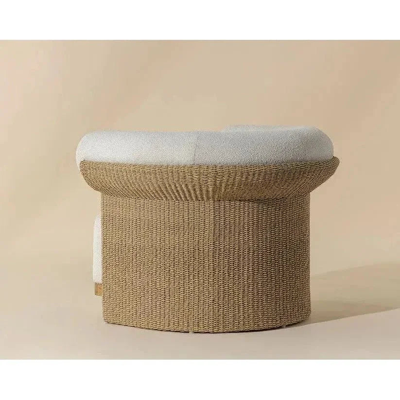 Asos Lounge Chair Louis Cream - Outdoor-Outdoor Lounge Chairs-SUNPAN-LOOMLAN