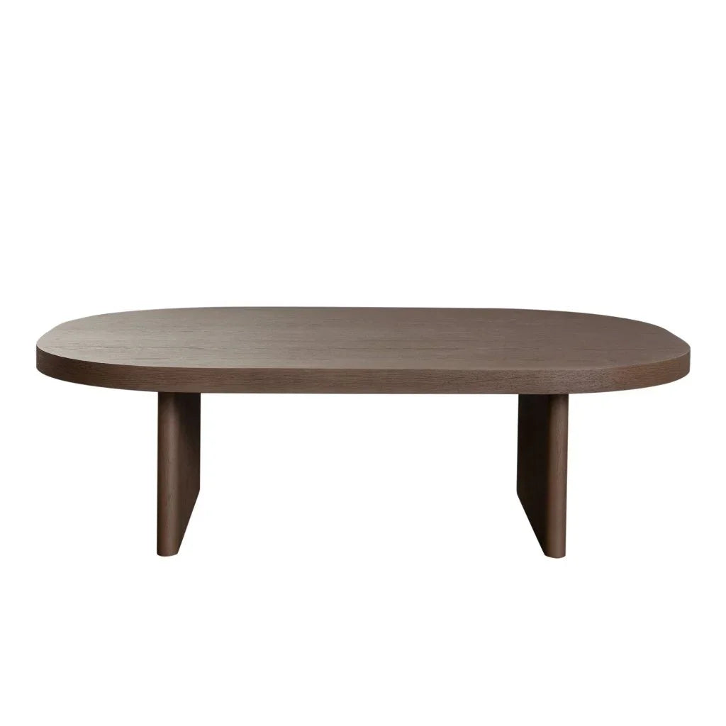 Aspen Wooden Oval Cocktail Table - LOOMLAN - Diamond Sofa - Coffee Tables