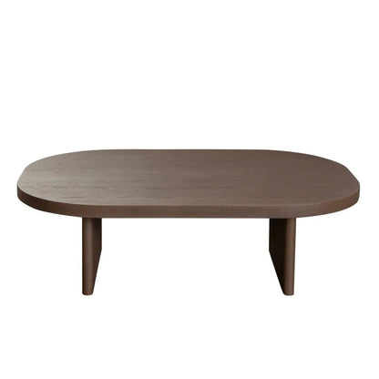 Aspen Wooden Oval Cocktail Table - LOOMLAN - Diamond Sofa - Coffee Tables