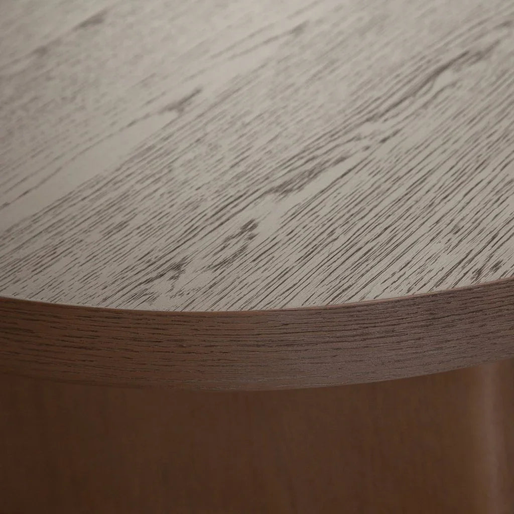 Aspen Wooden Oval Cocktail Table - LOOMLAN - Diamond Sofa - Coffee Tables