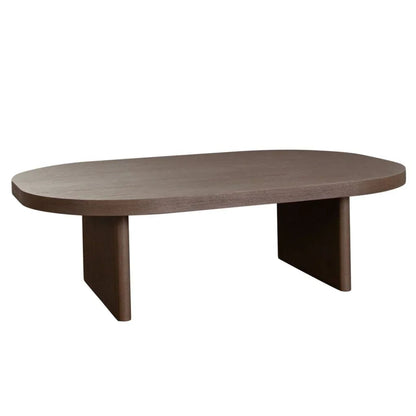 Aspen Wooden Oval Cocktail Table - LOOMLAN - Diamond Sofa - Coffee Tables