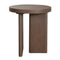 Aspen Wooden Round End Table - LOOMLAN - Diamond Sofa - Side Tables