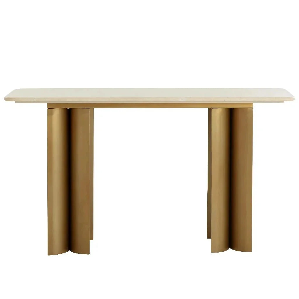 Astara Marble Top Sofa Table - LOOMLAN - SUNPAN - Console Tables