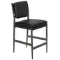 Astor Top - Grain Leather Counter Stool - LOOMLAN - Noir - Counter Stools
